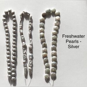 Freshwater pearls - three strands